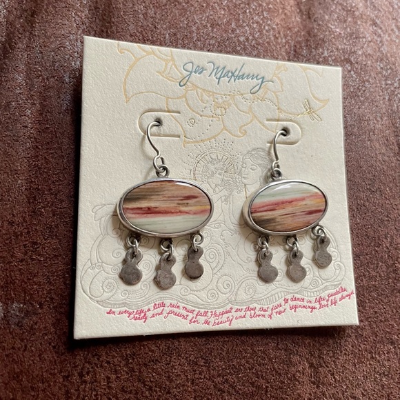 COPY - Jes Maharry Jasper earrings - Picture 4 of 7